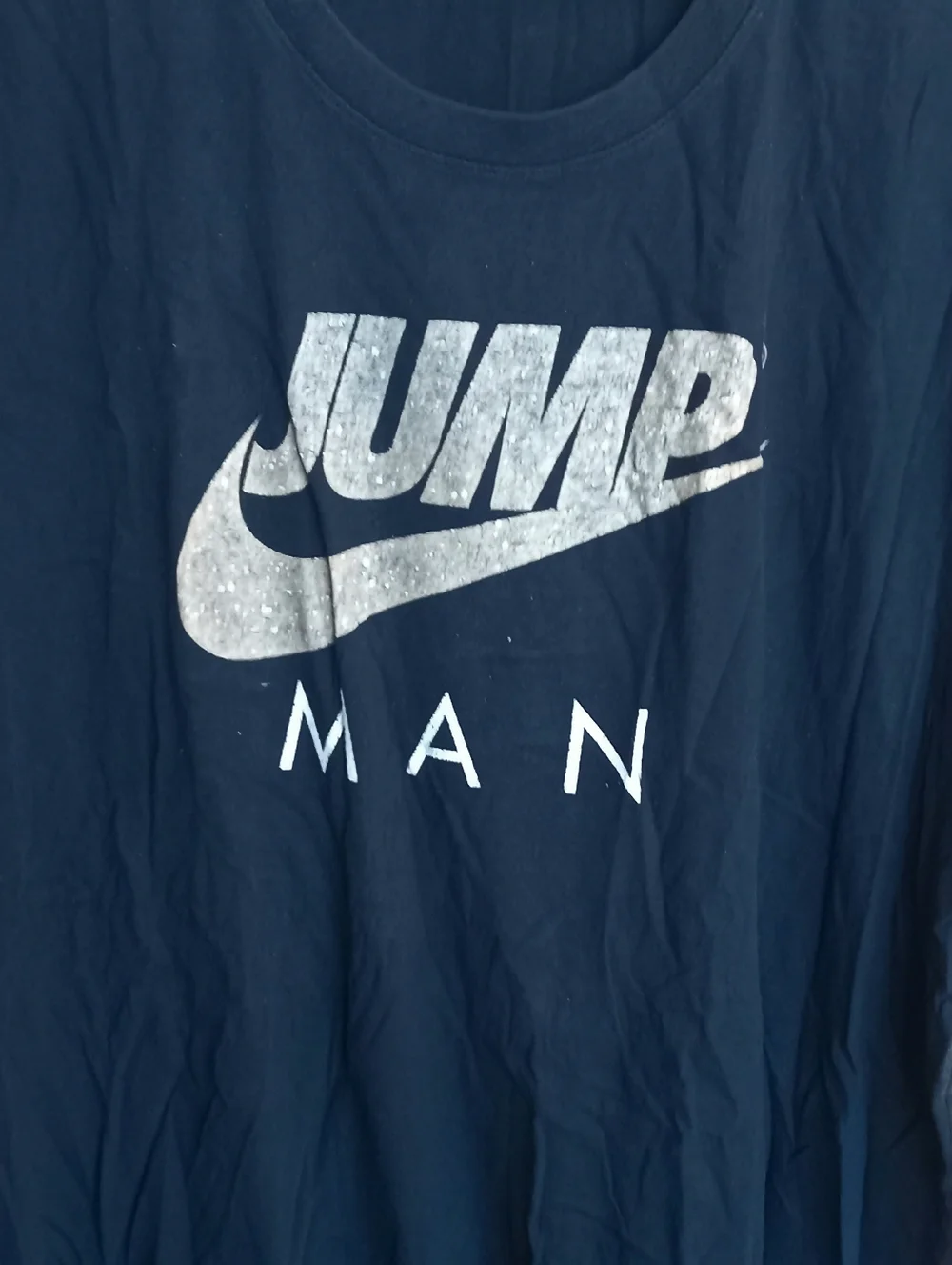 Jordan Jump Man Black Tshirt XXL